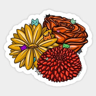 In The Flowers Sticker